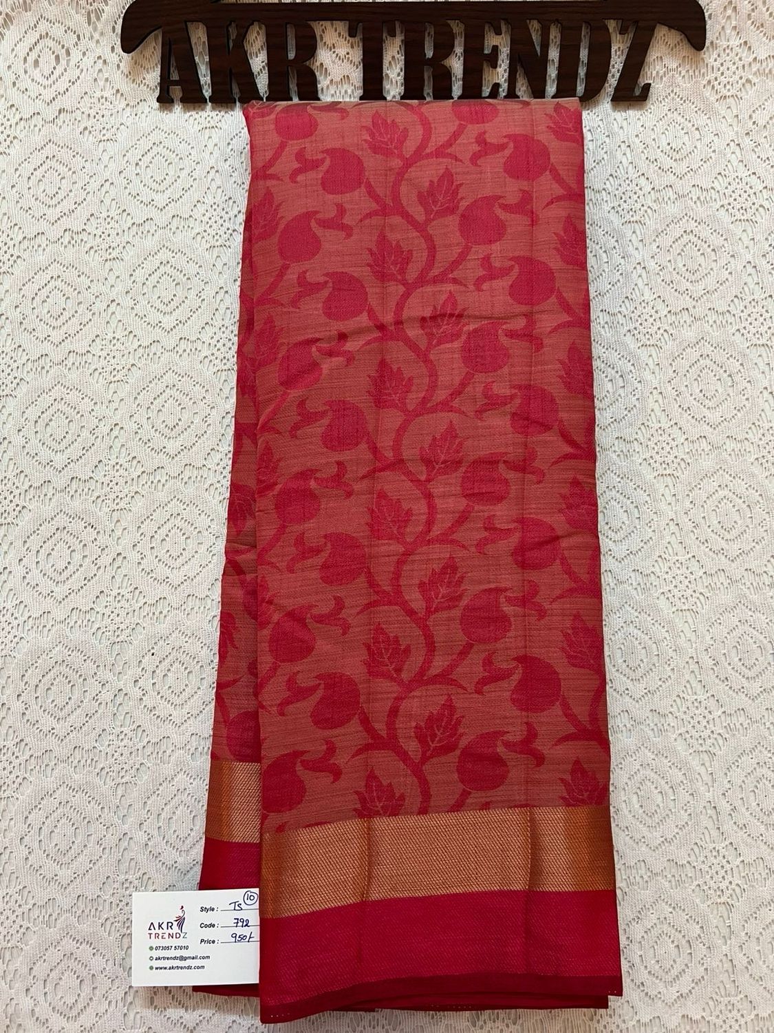 Semi Tussar silk sarees