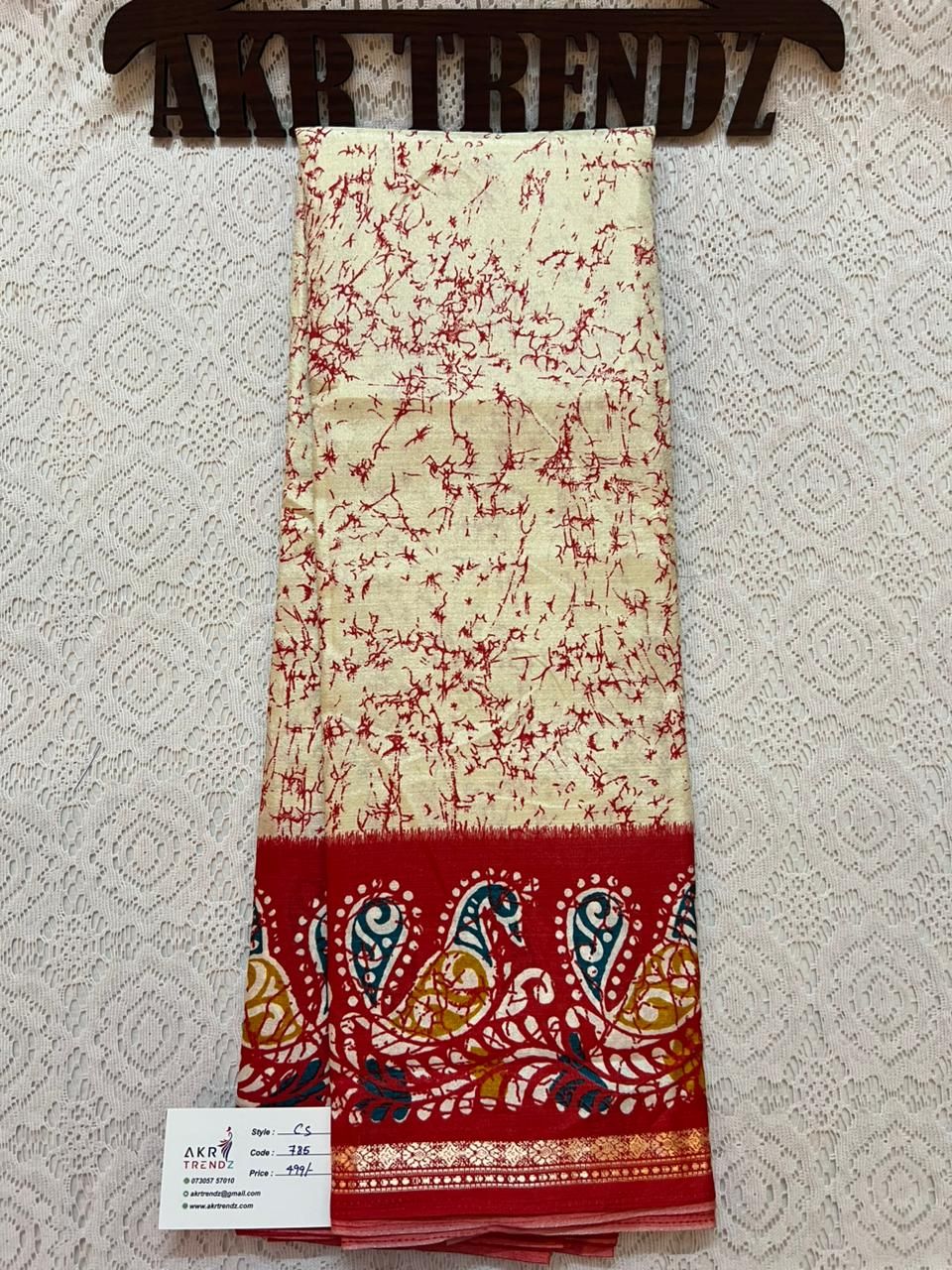 ​Crepe silk sarees​
