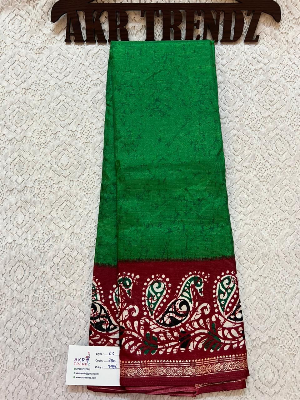 ​Crepe silk sarees​