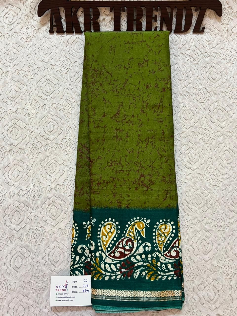 ​Crepe silk sarees​