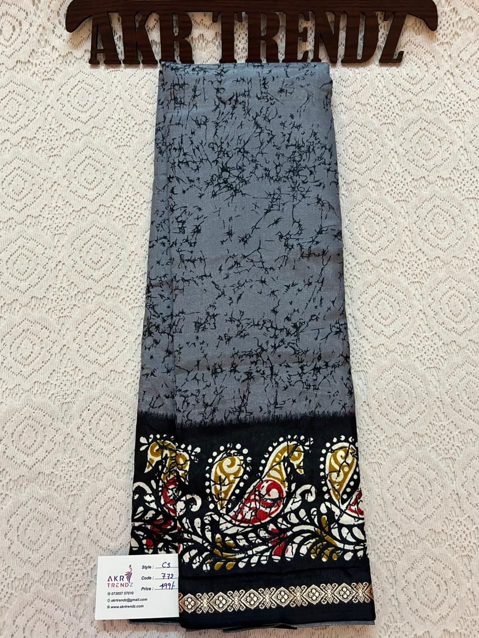 ​Crepe silk sarees​
