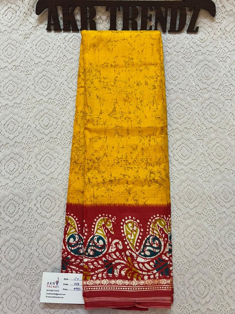 ​Crepe silk sarees​