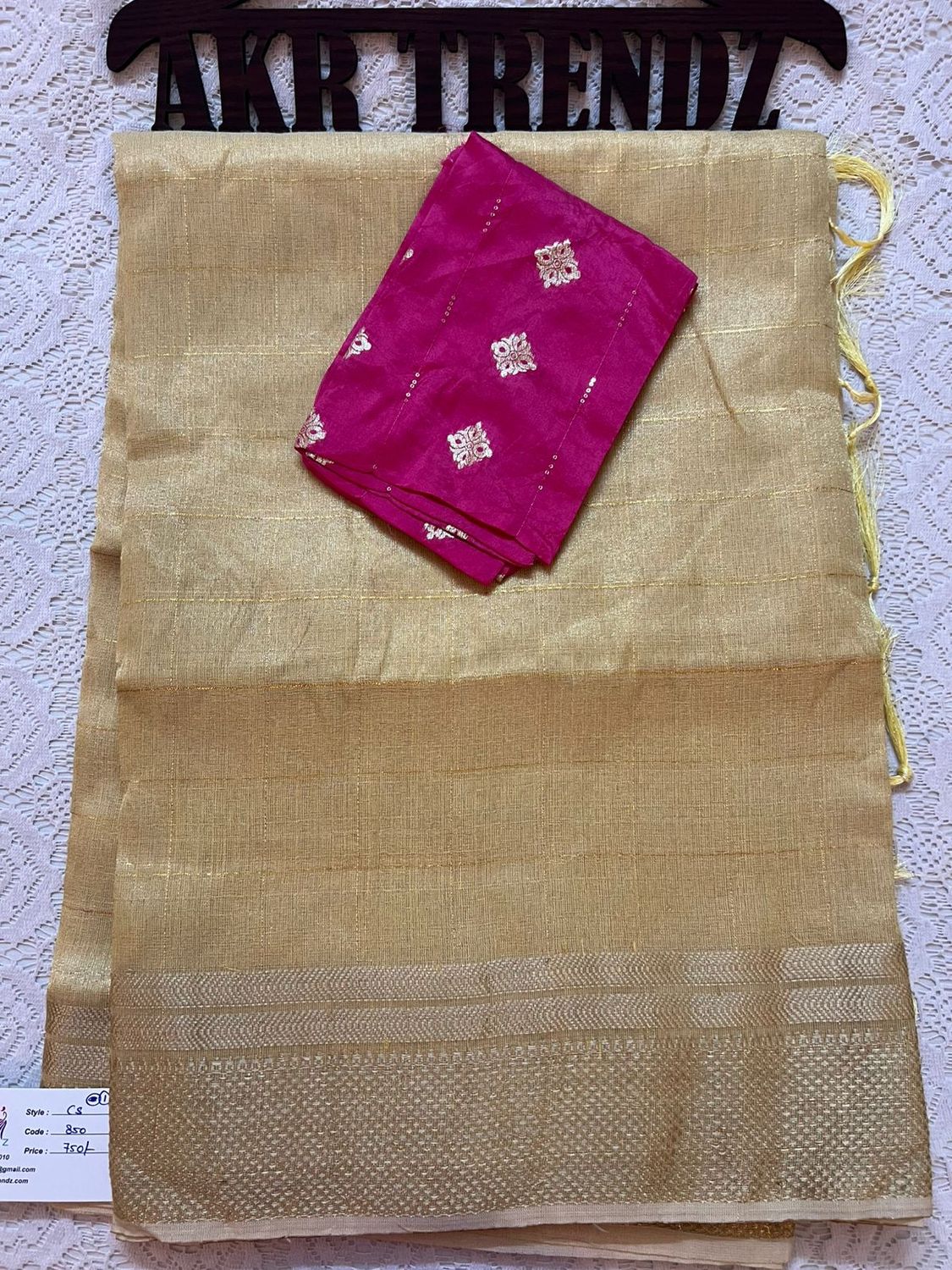 Silk cotton sarees​