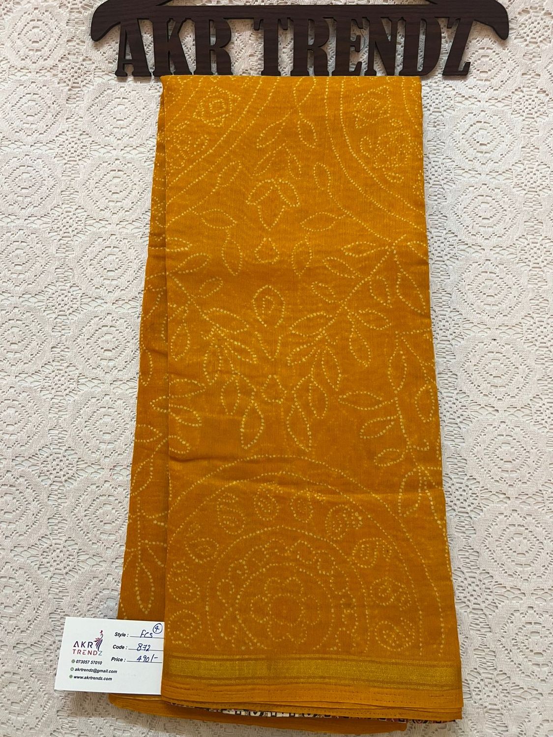 Fancy cotton sarees​