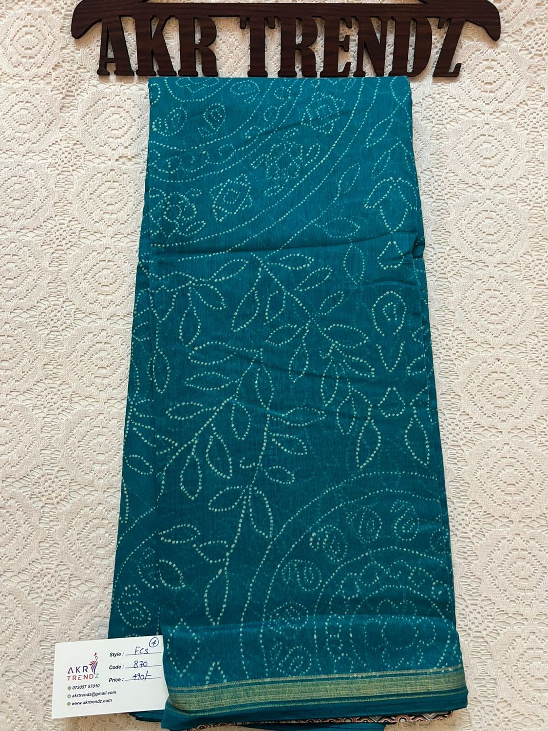 Fancy cotton sarees​