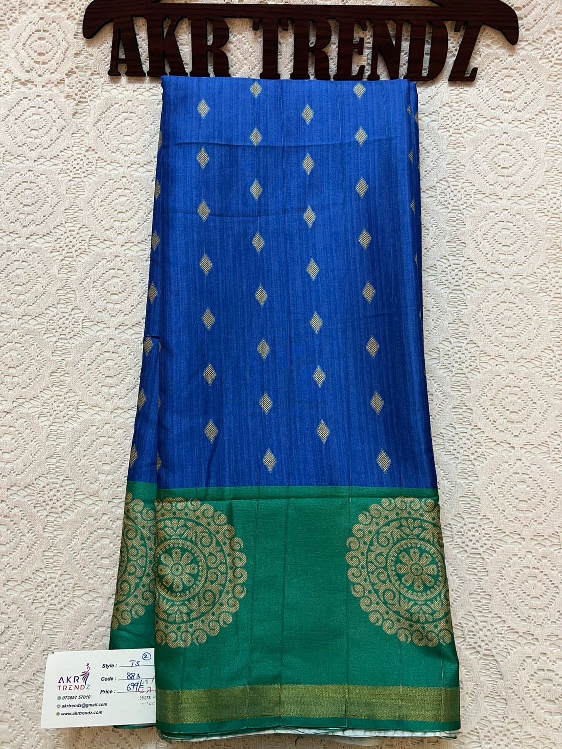 Fancy Tussar silk sarees​