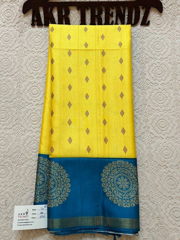 Fancy Tussar silk sarees​