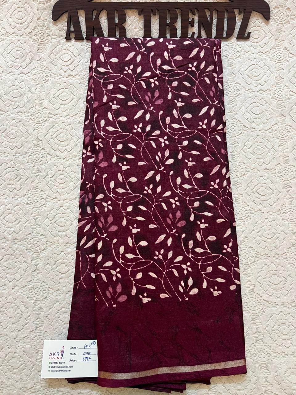 Printed silk sarees​