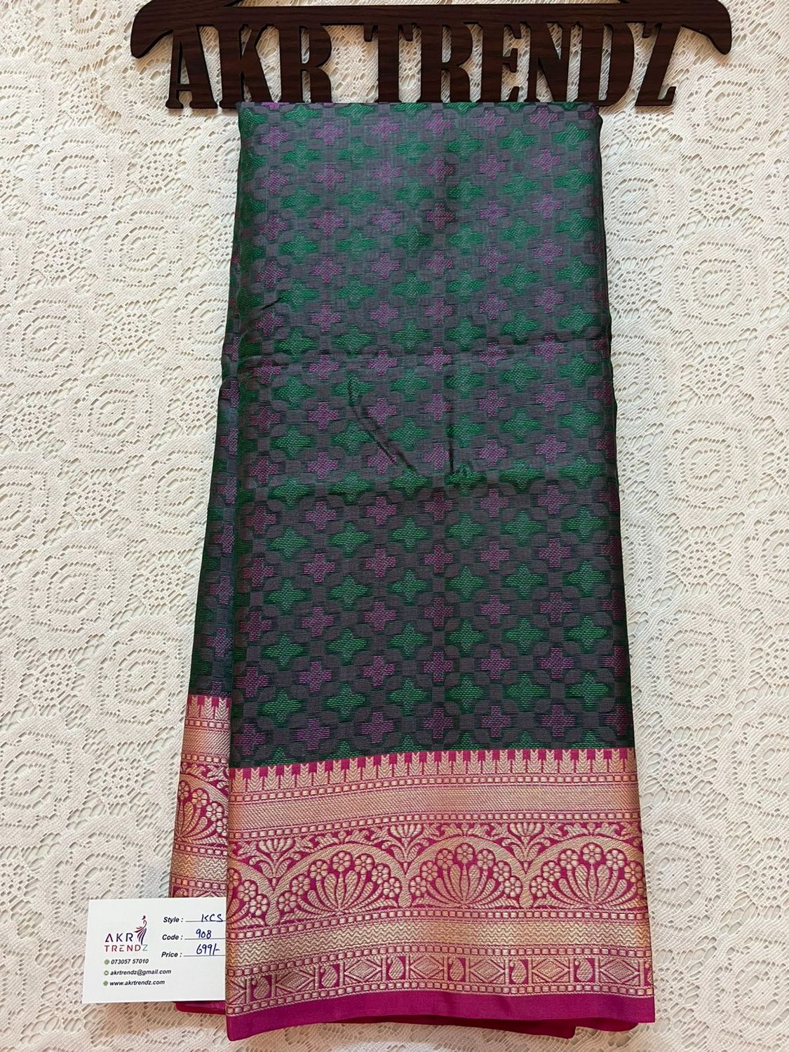 Kanchi style silk sarees​