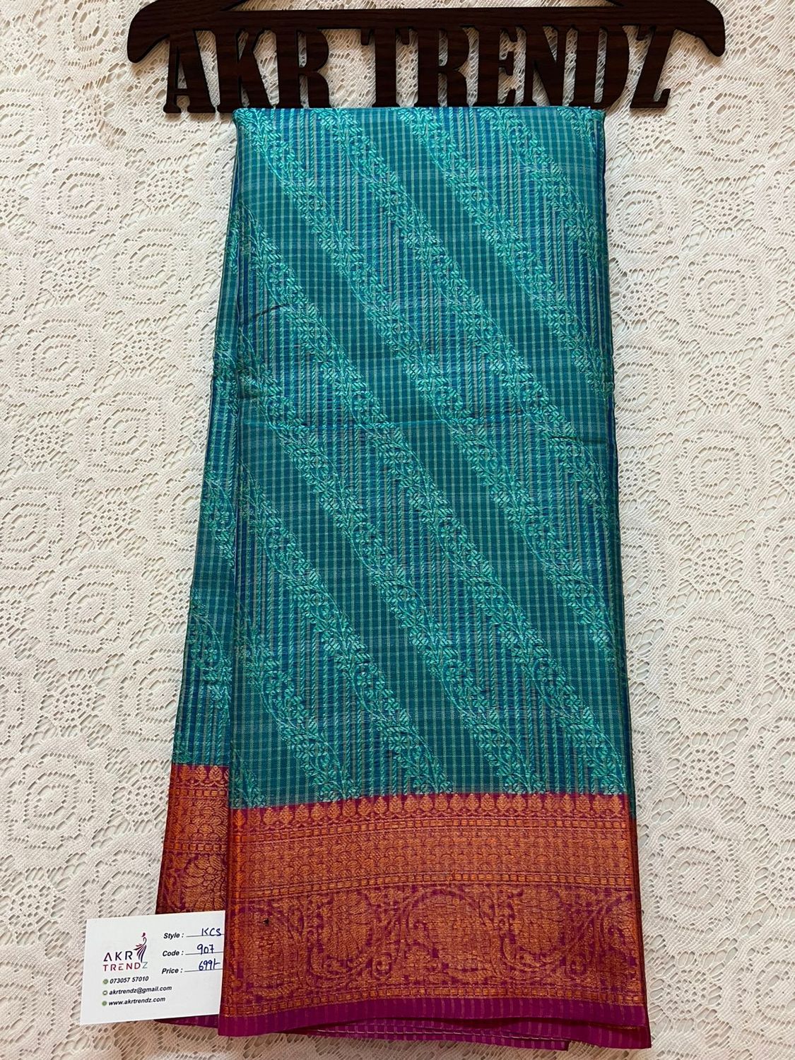 Kanchi style silk sarees​