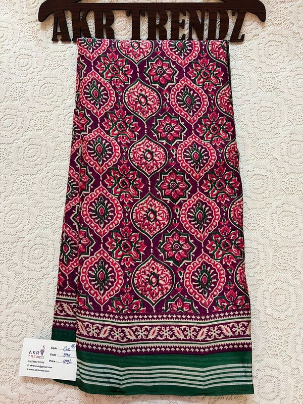 Fancy Georgette sarees​