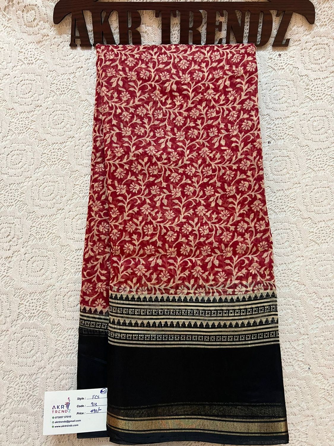 Fancy cotton sarees​