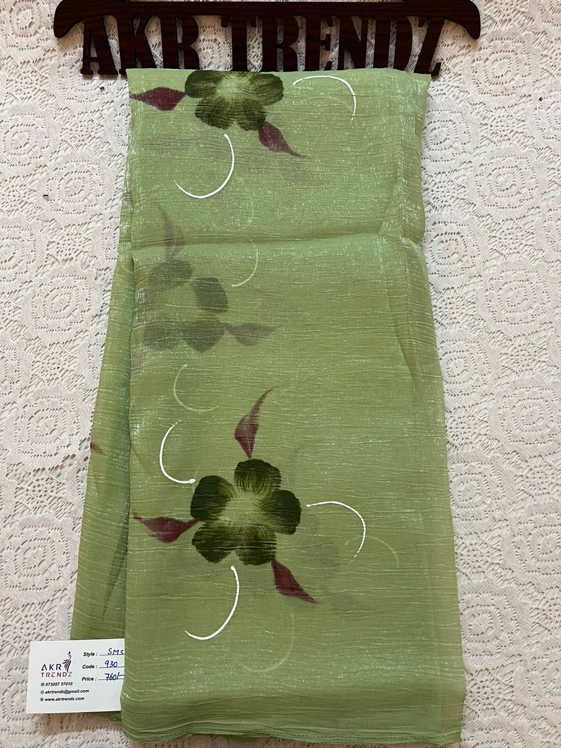 Shimmer chiffon sarees​