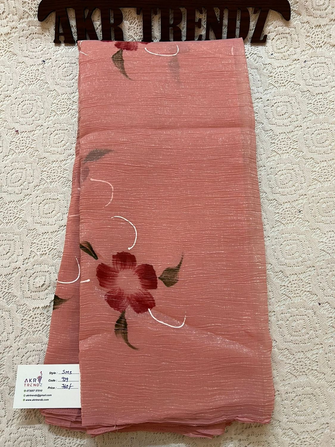 Shimmer chiffon sarees​