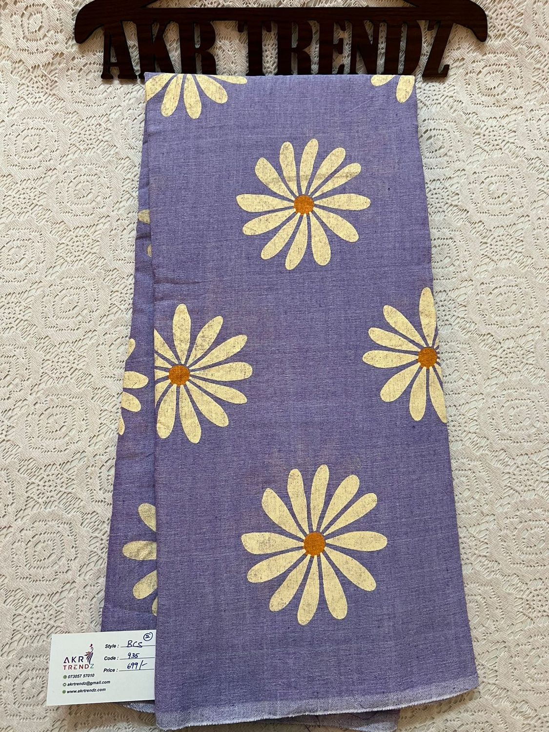 Daisy khadi cotton sarees​