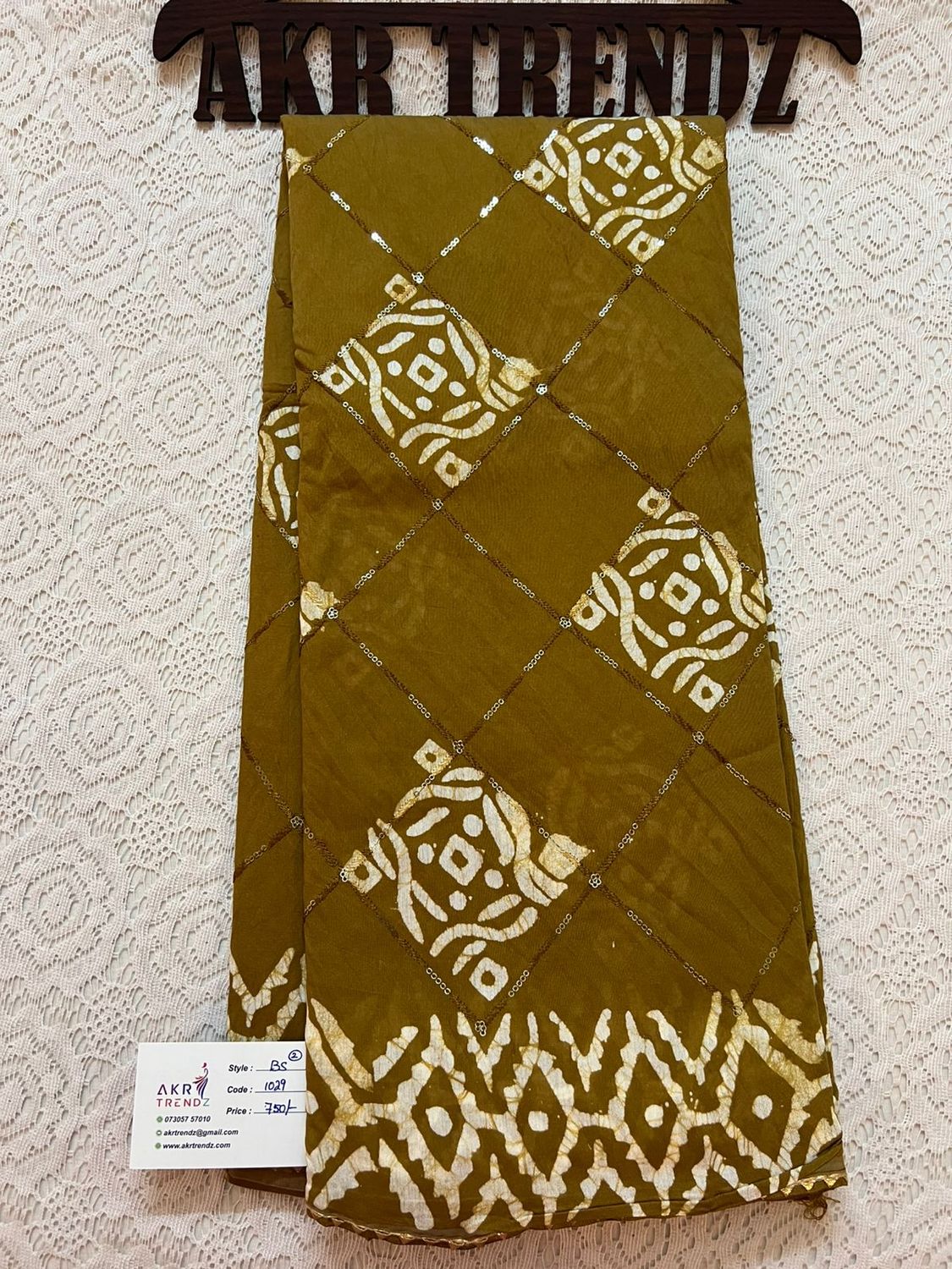Batik sequence cotton sarees