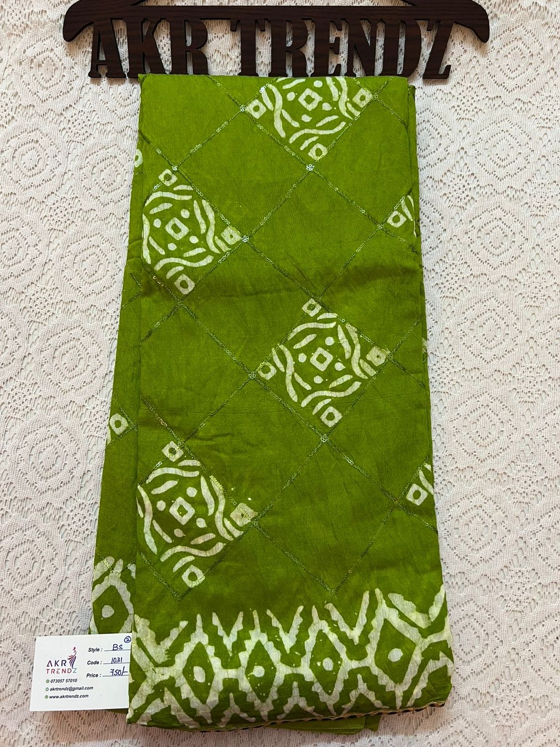 Batik sequence cotton sarees