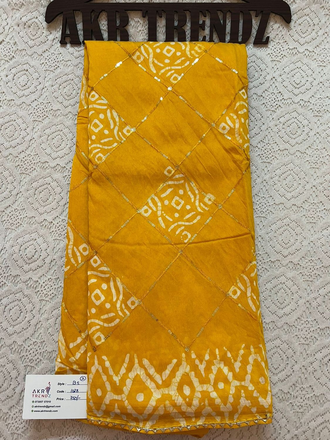 Batik sequence cotton sarees