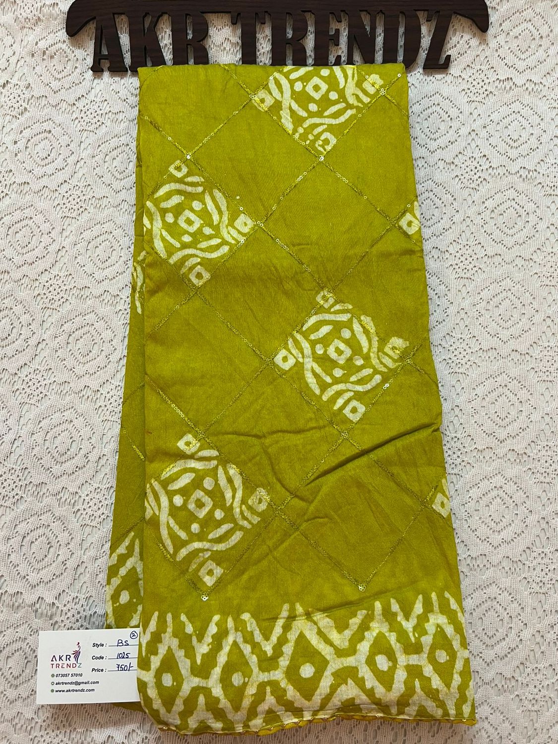 Batik sequence cotton sarees