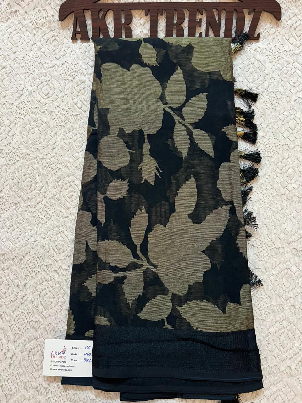 Fancy Brasso sarees​