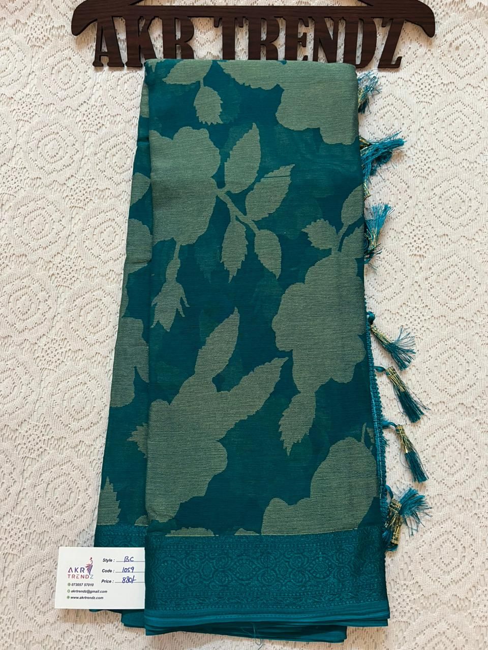 Fancy Brasso sarees​