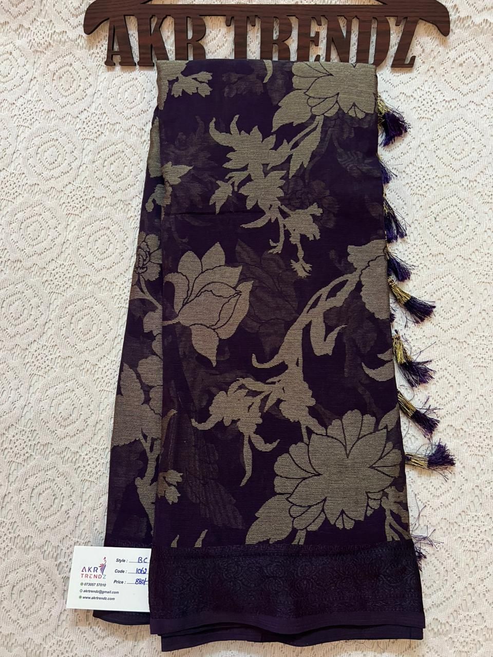 Fancy Brasso sarees​