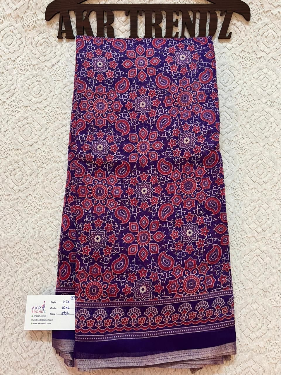 Fancy cotton sarees​