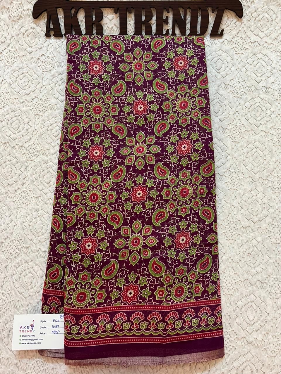 Fancy cotton sarees​
