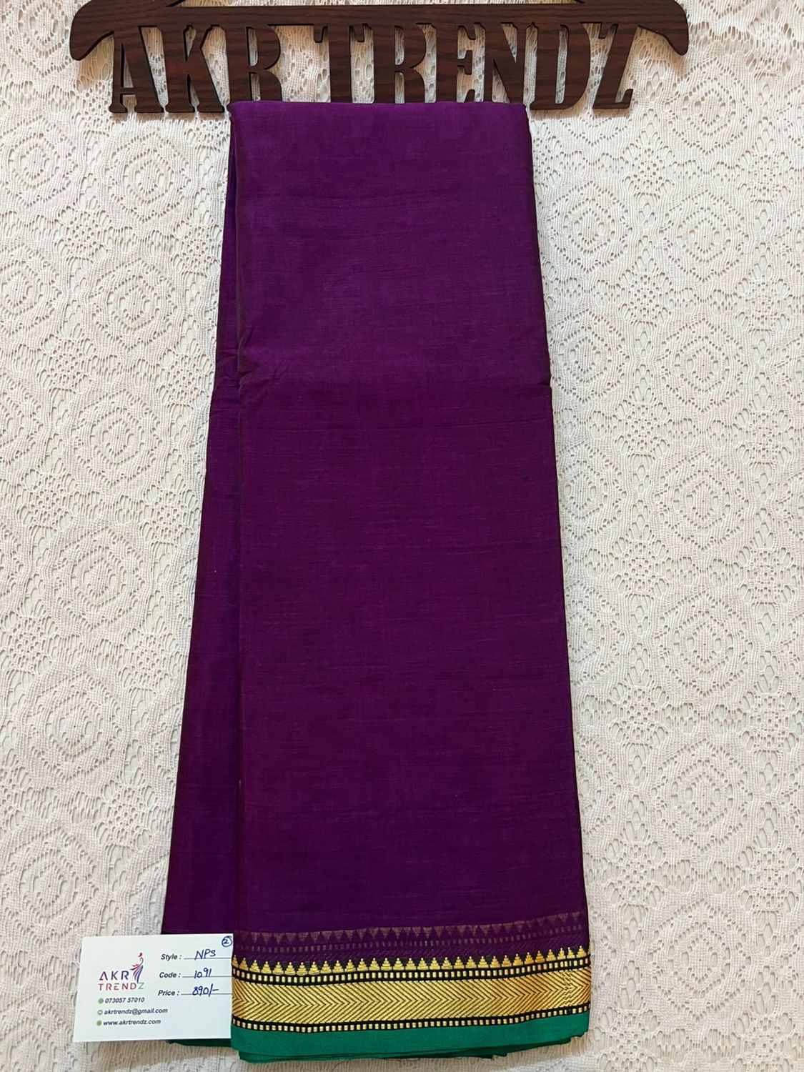 Narayanpet Cotton Saree