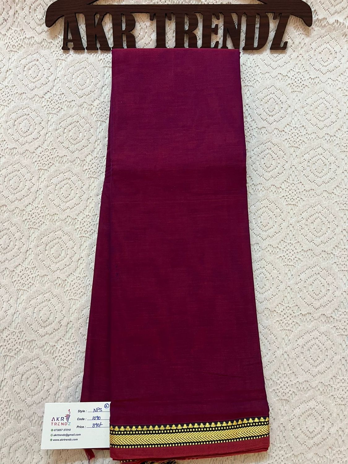 Narayanpet Cotton Saree