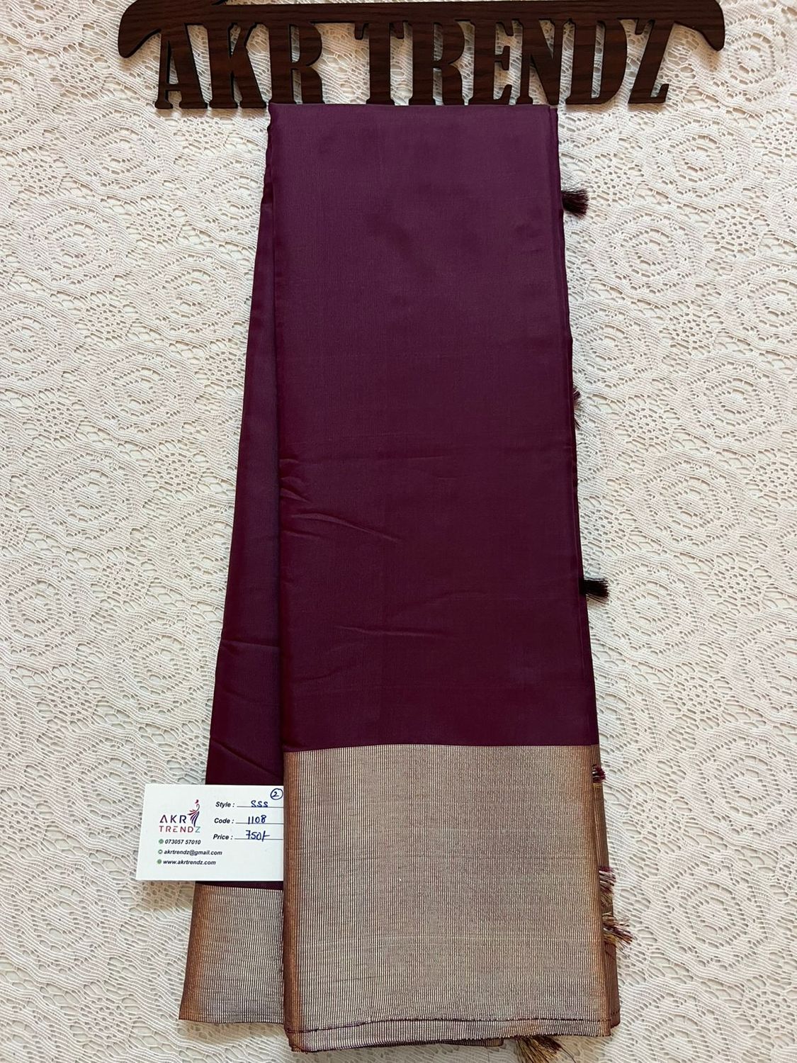 Soft silk sarees​