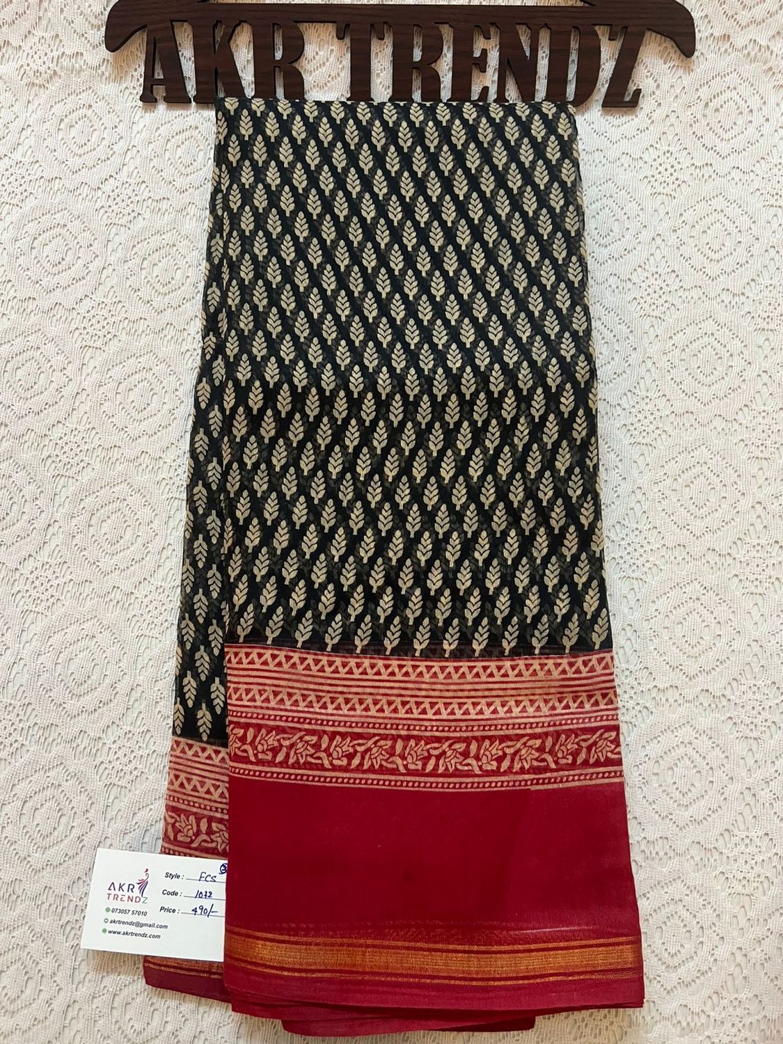 Fancy cotton sarees​