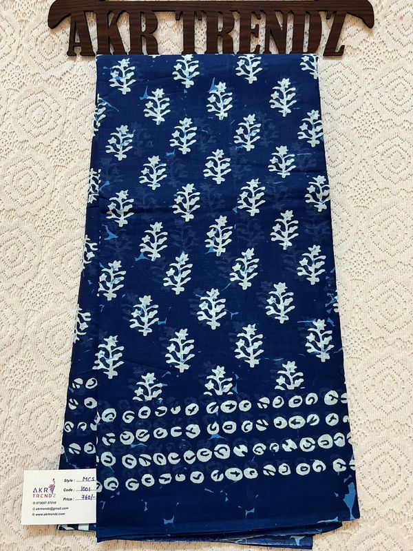 Mul cotton sarees