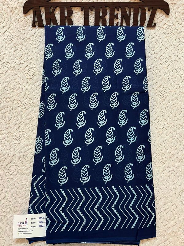 Mul cotton sarees