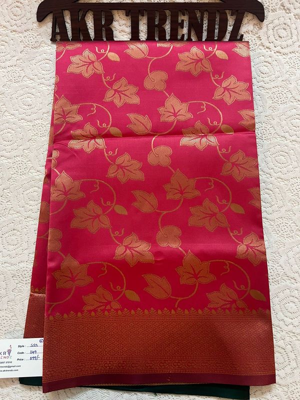 Soft silk sarees​