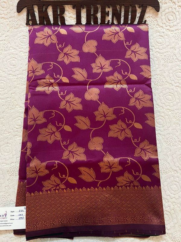 Soft silk sarees​