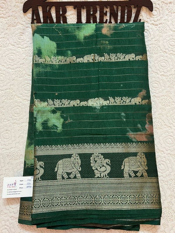 Fancy silk Georgette sarees​