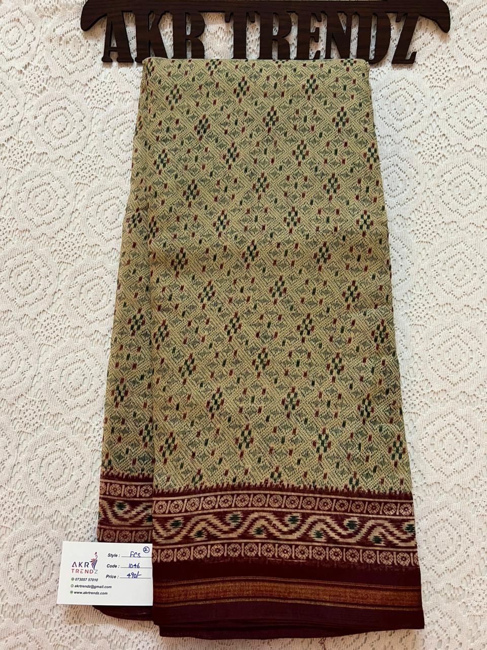 Fancy cotton​ sarees