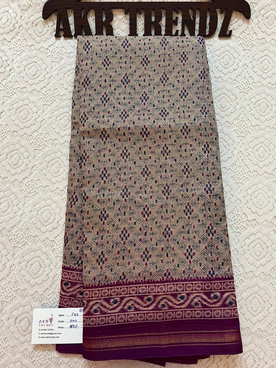 Fancy cotton​ sarees