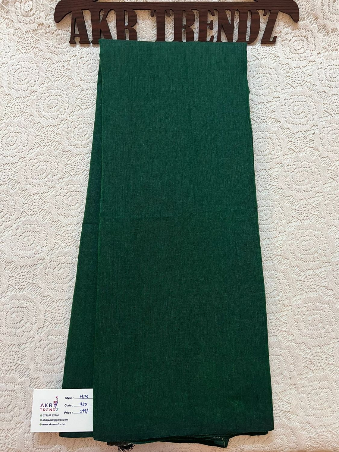Handloom plain cotton sarees​