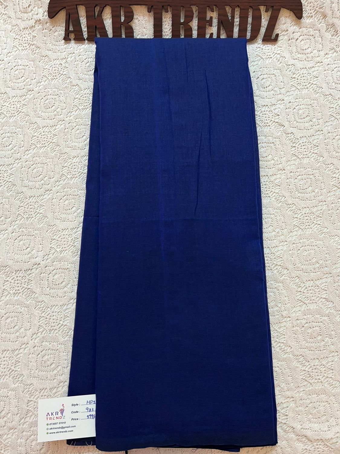 Handloom plain cotton sarees​