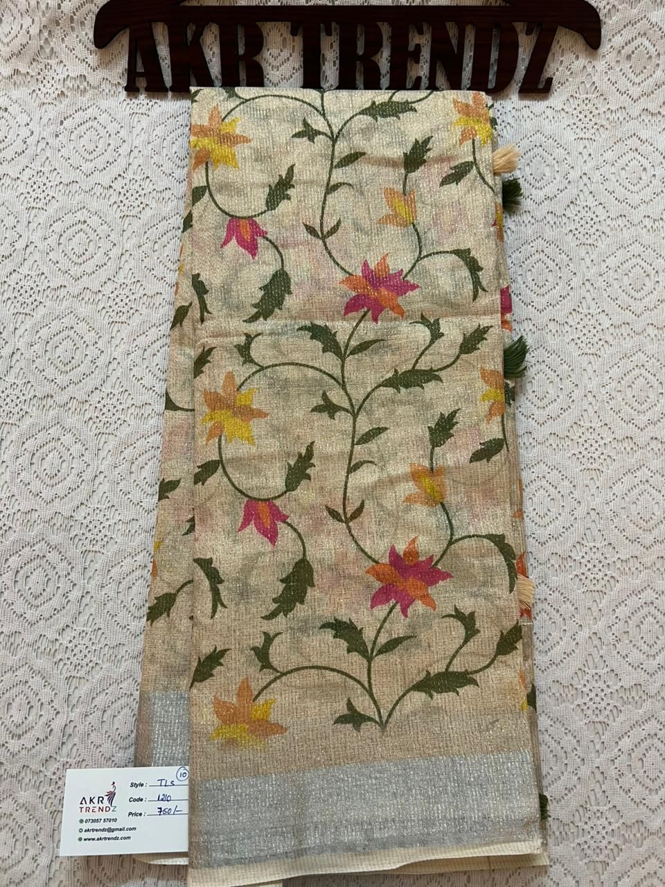 Shimmer Linen sarees​