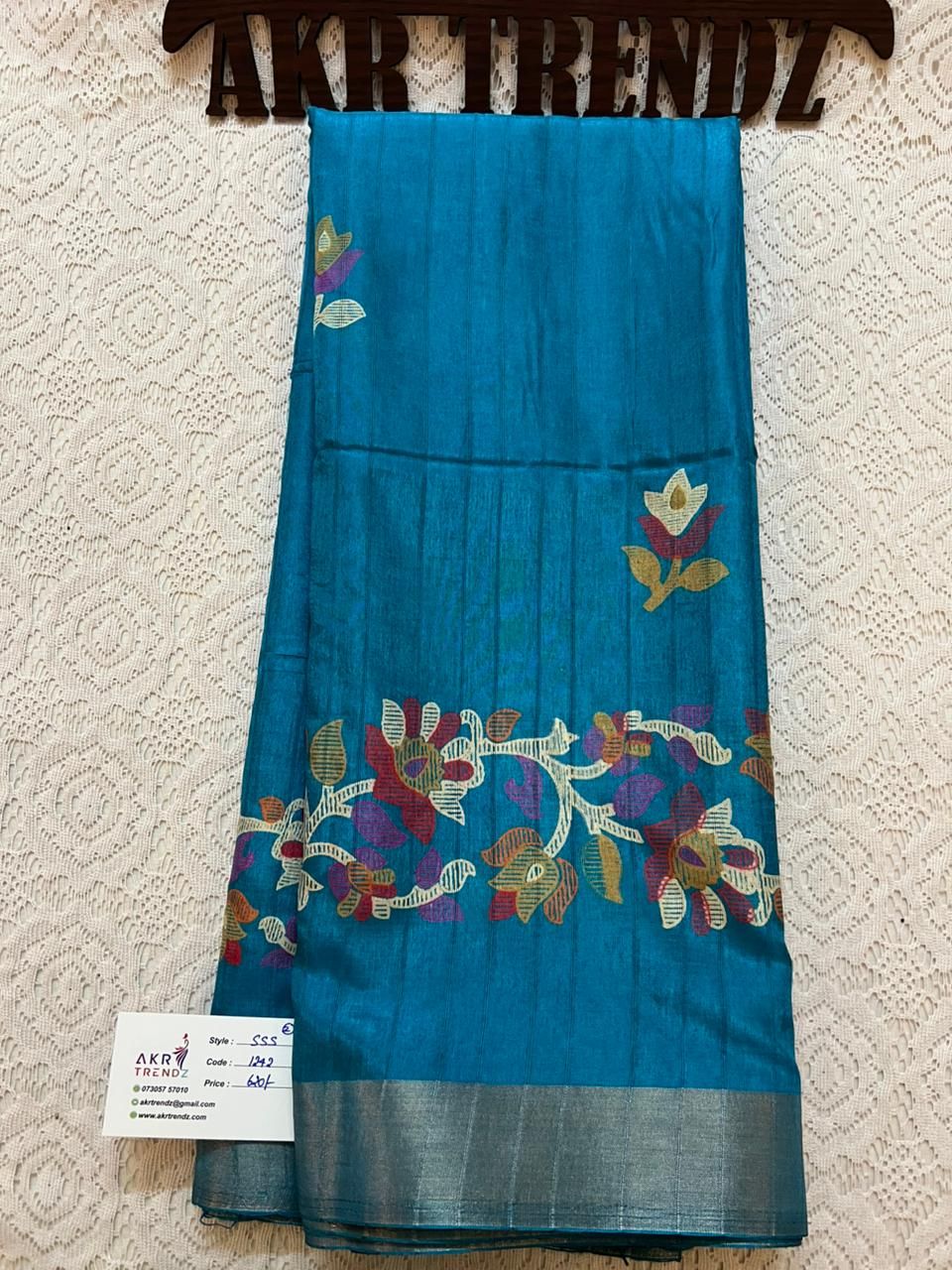 Printed soft silk sarees​