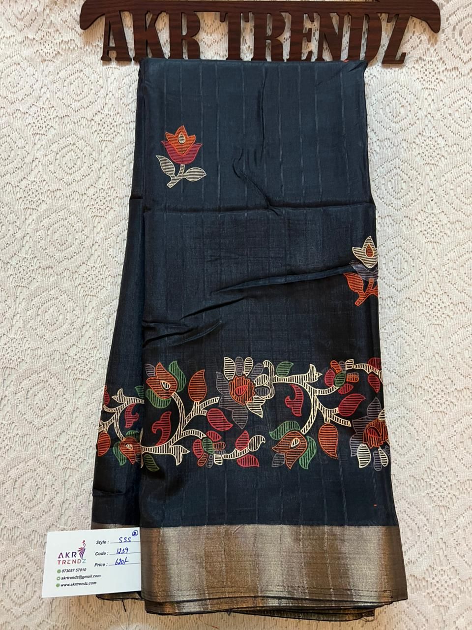 Printed soft silk sarees​