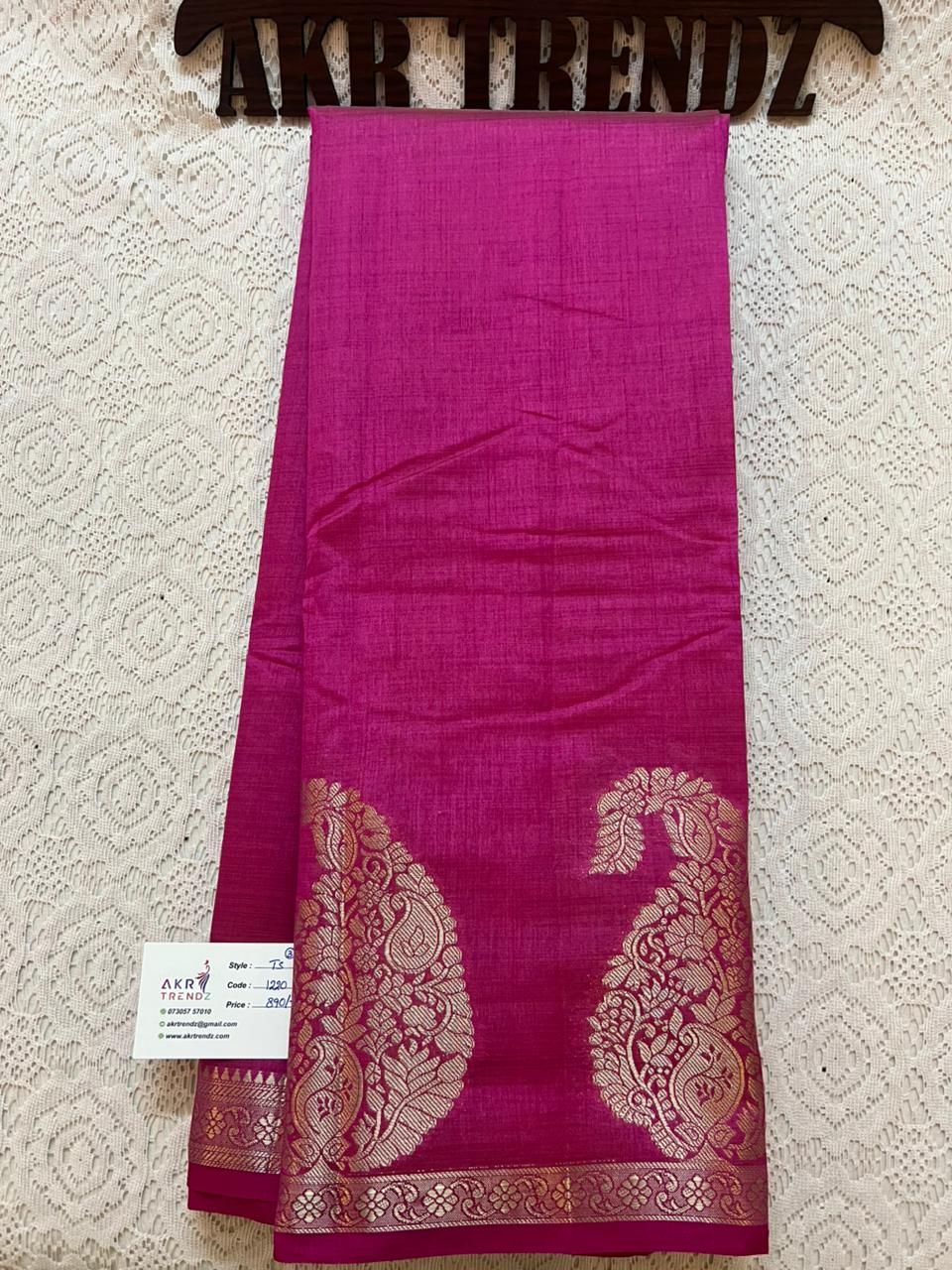 Semi Tussar silk sarees​