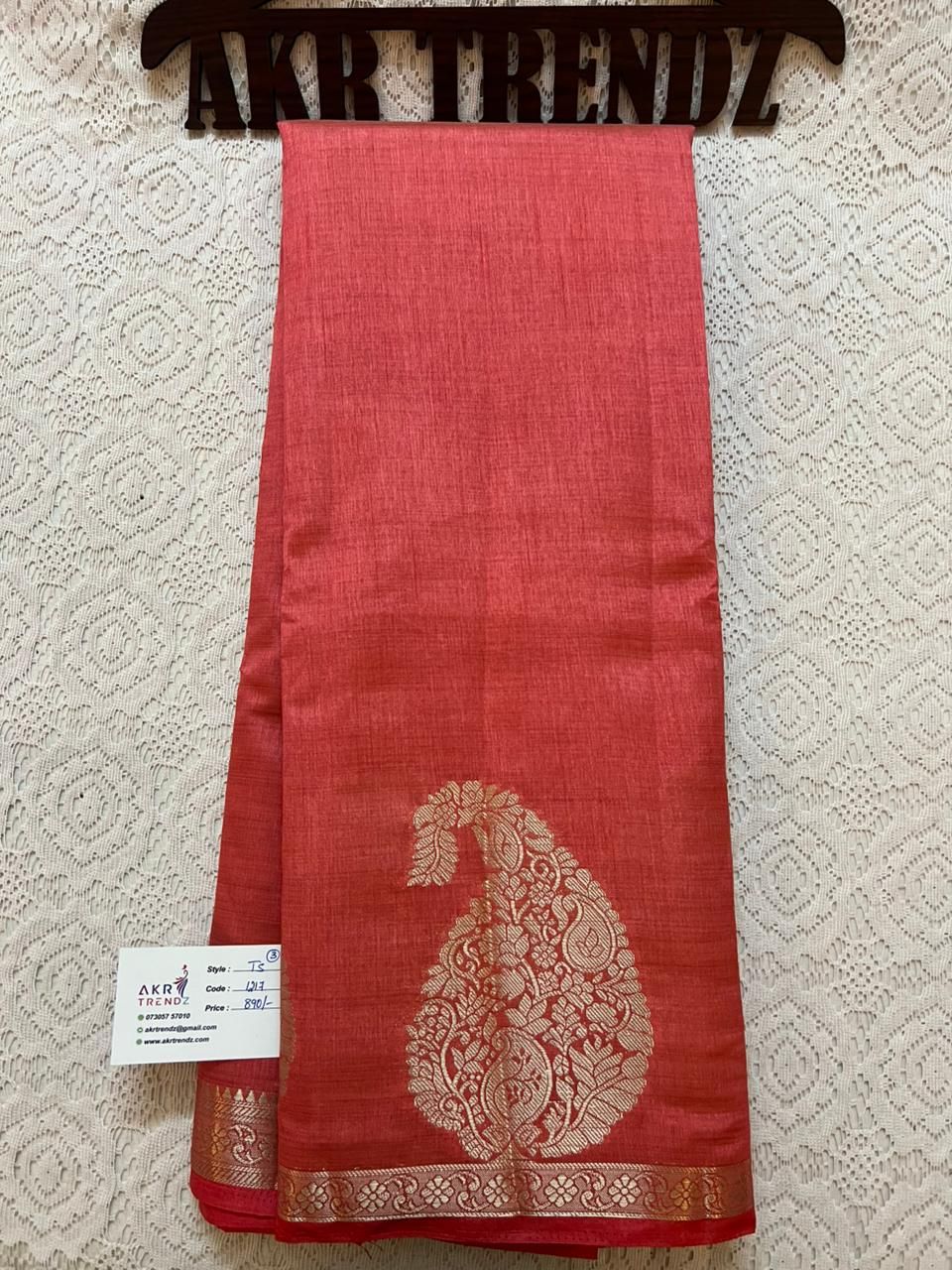 Semi Tussar silk sarees​