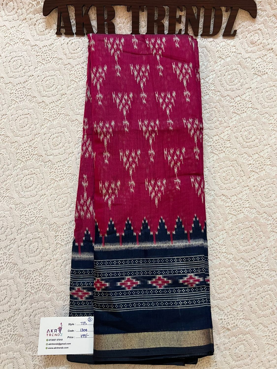 Dabu silk sarees