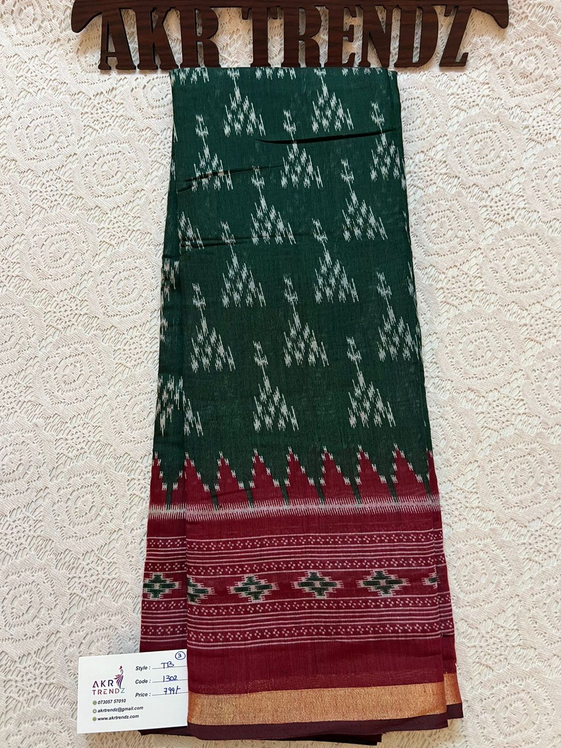 Dabu silk sarees