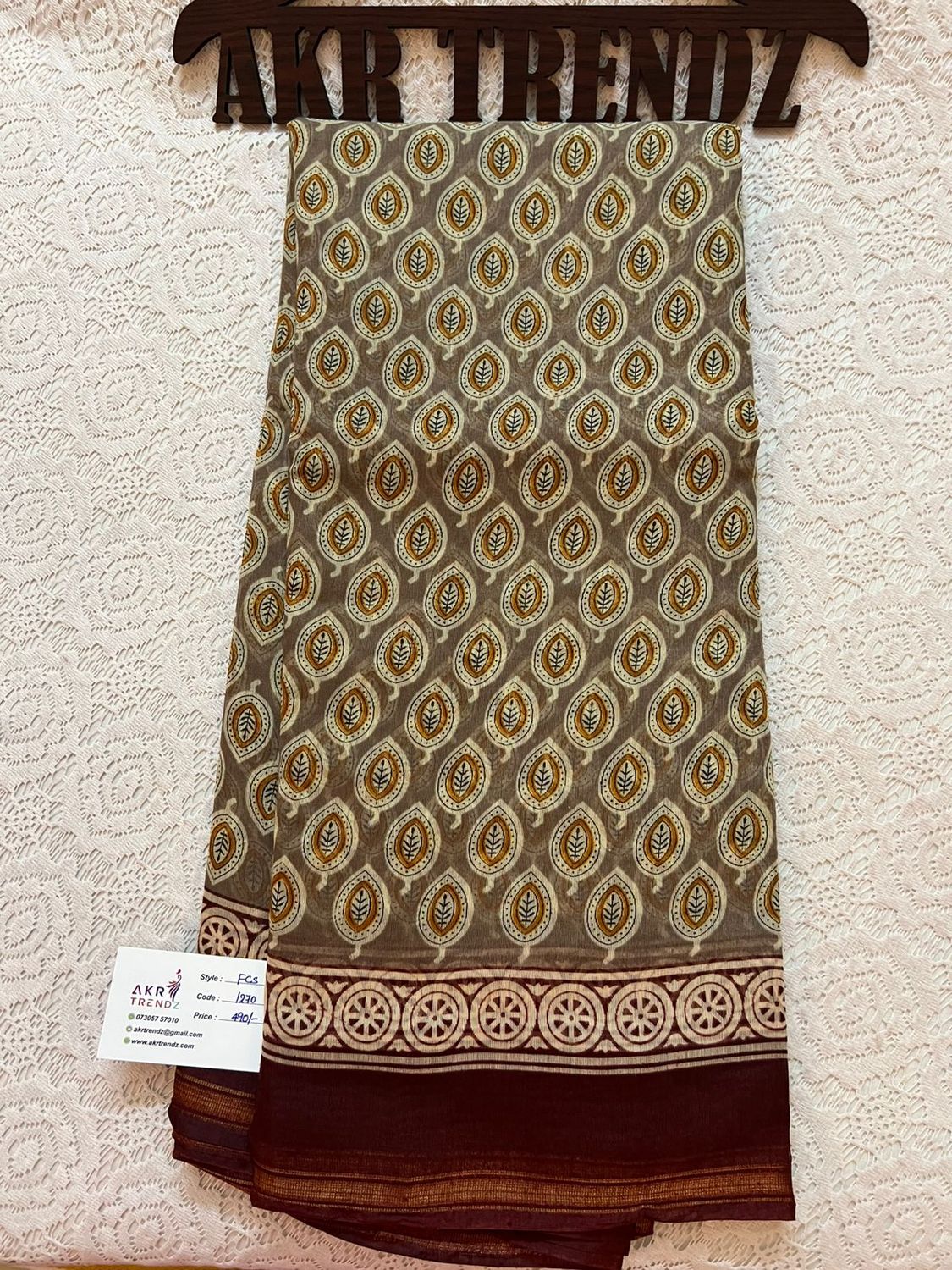 ​Fancy cotton sarees