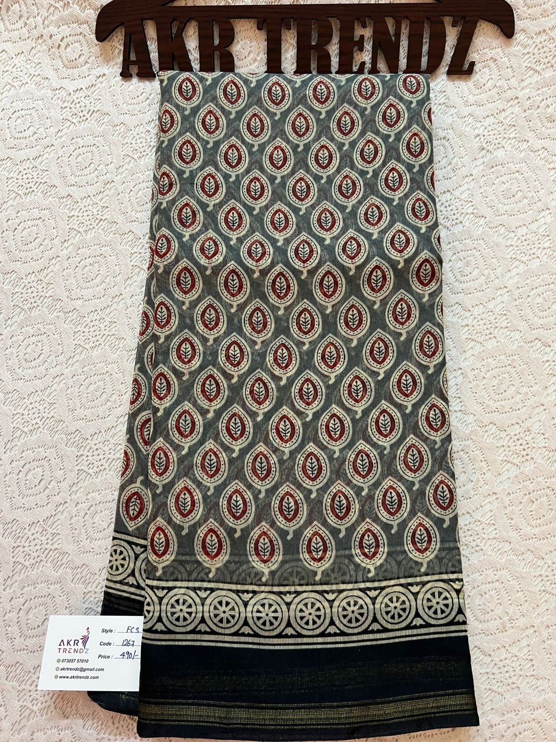 ​Fancy cotton sarees